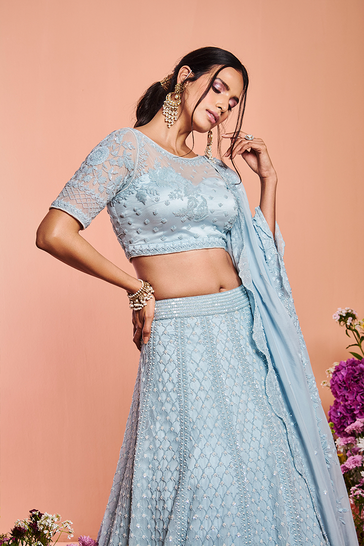 AD04 NK/SS01 Delicate Blue Pearl