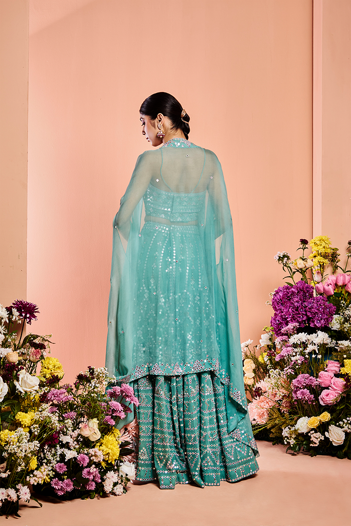 AC01 NK/SS020 Aqua Blue Sharara