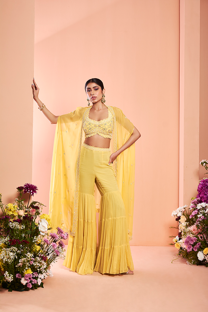 AC05 NK/SS014 Daisy Yellow Sharara