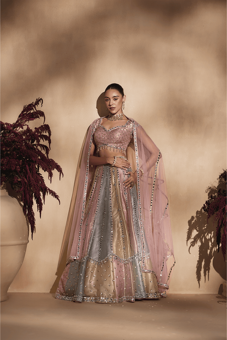 Pastel Prism Lehenga Set