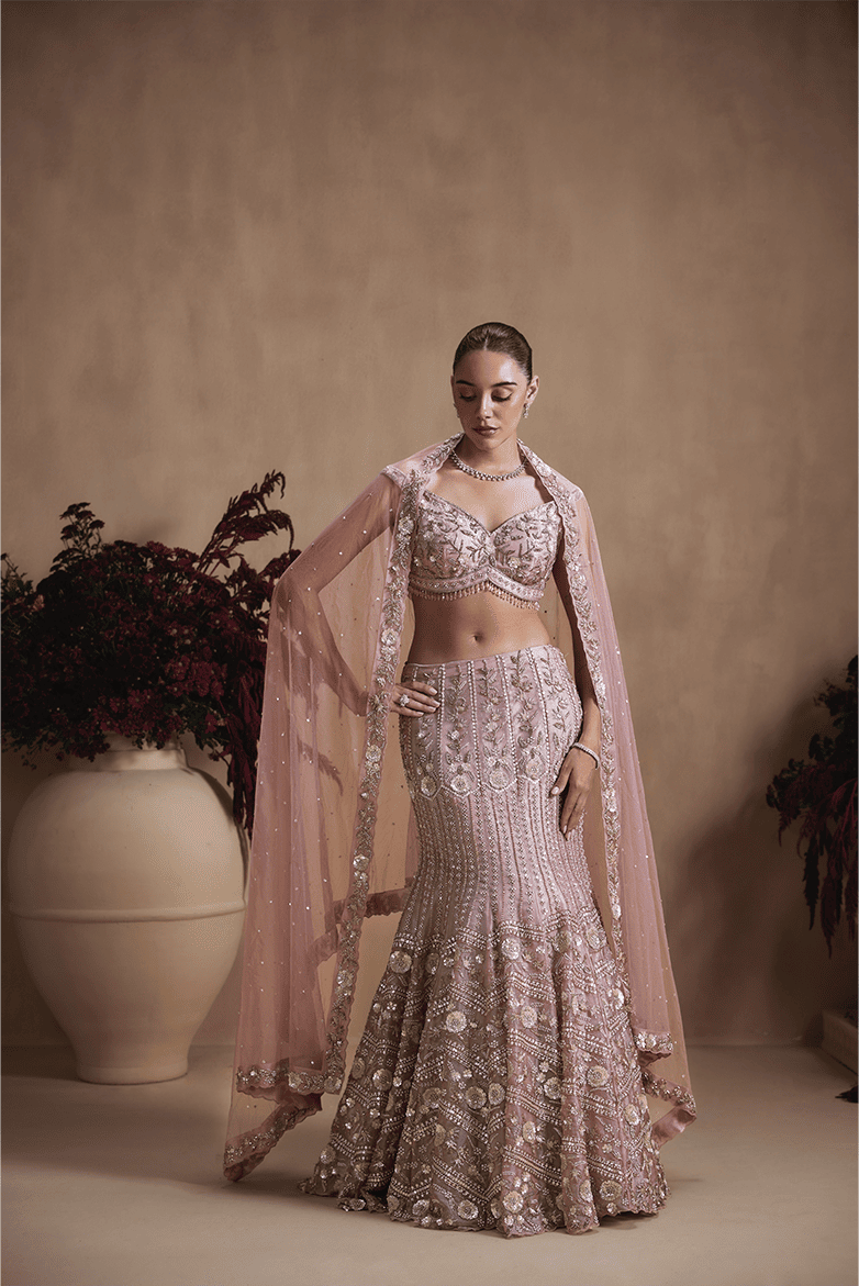 Lavender Haze Lehenga Set