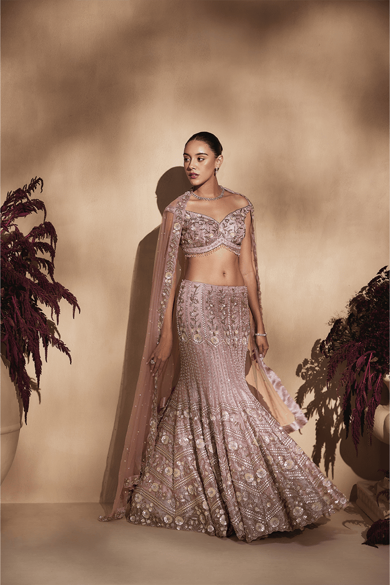 Lavender Haze Lehenga Set