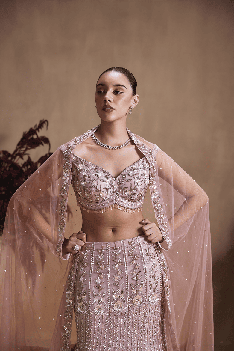 Lavender Haze Lehenga Set