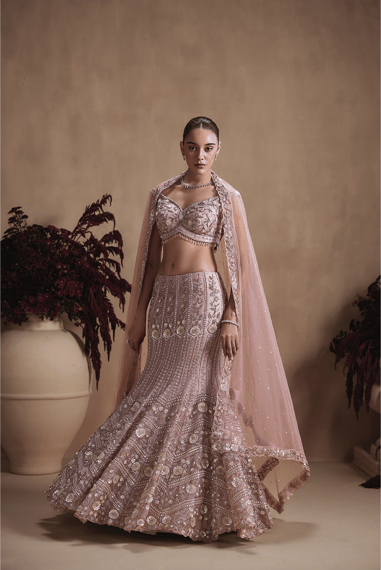 Lavender Haze Lehenga Set